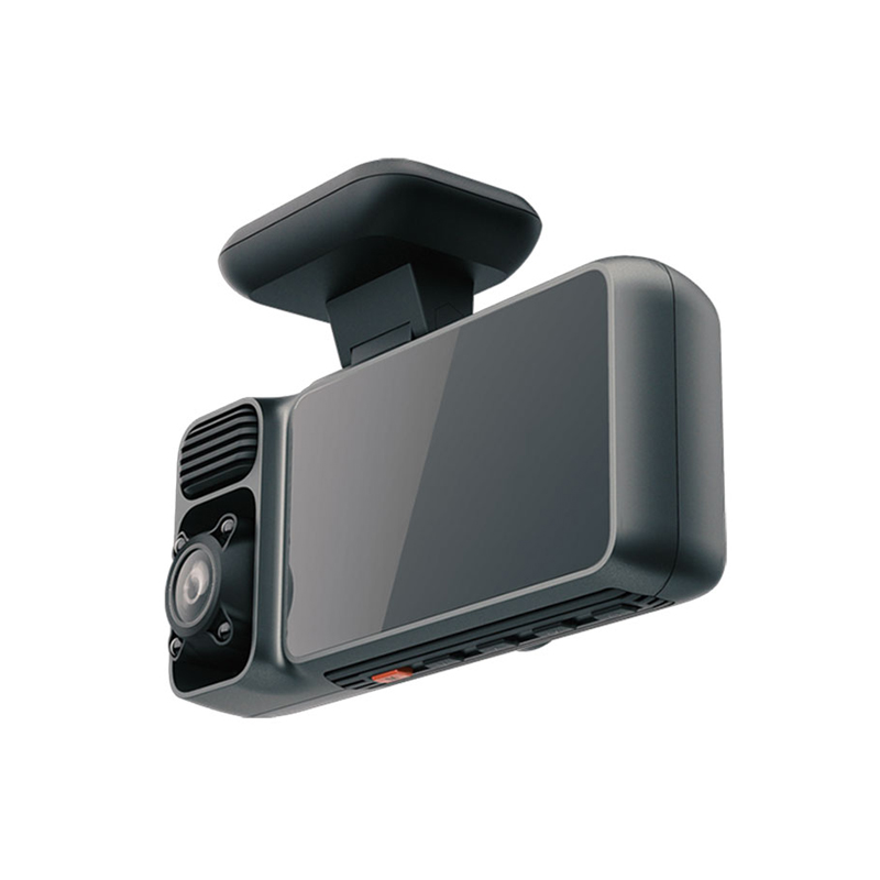 3 Channel Dash Cam ရှေ့နှင့် အနောက် အတွင်းတွင် တပ်ဆင်ထားသော 5GHz WiFi GPS